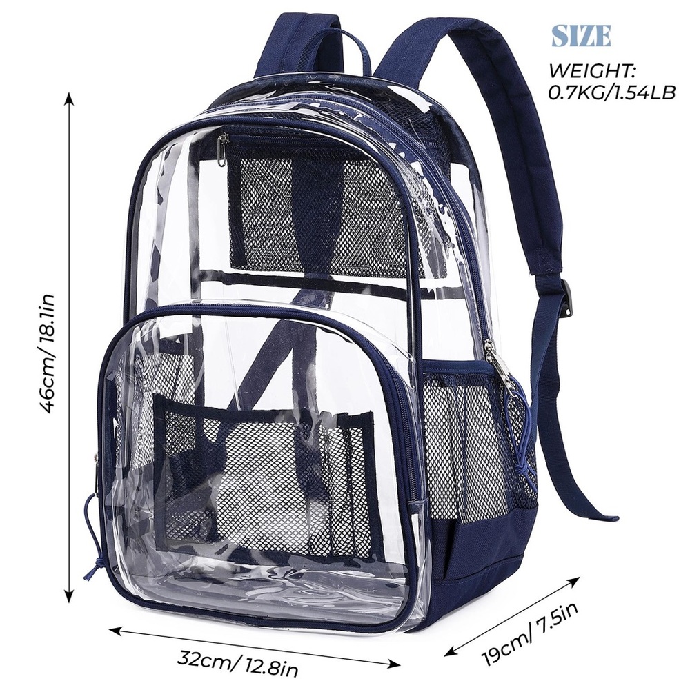 Clear backpacks - Picture 3 of 14